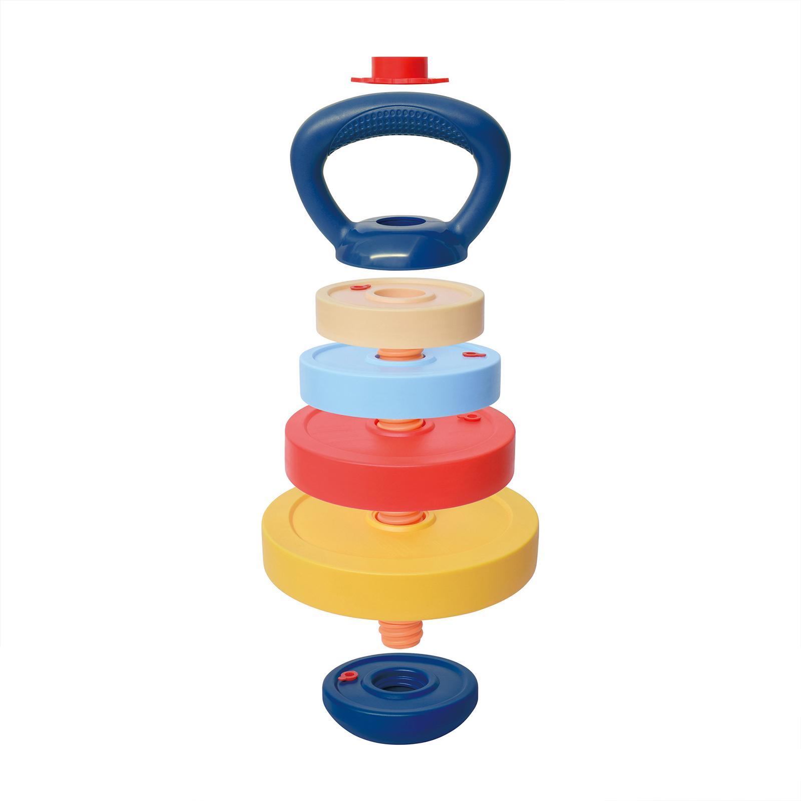 Kettlebell - Set Mainan Edukatif Kettlebell dan Dumbbell