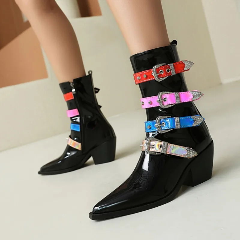 Crossfit Belt - Sepatu Bot Tinggi Wanita Model Tali