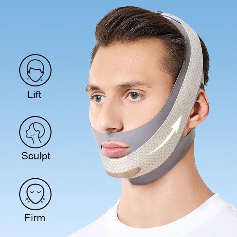 Masker Wajah Pengencang Dagu G - Lifting Belt ulasan dan harga