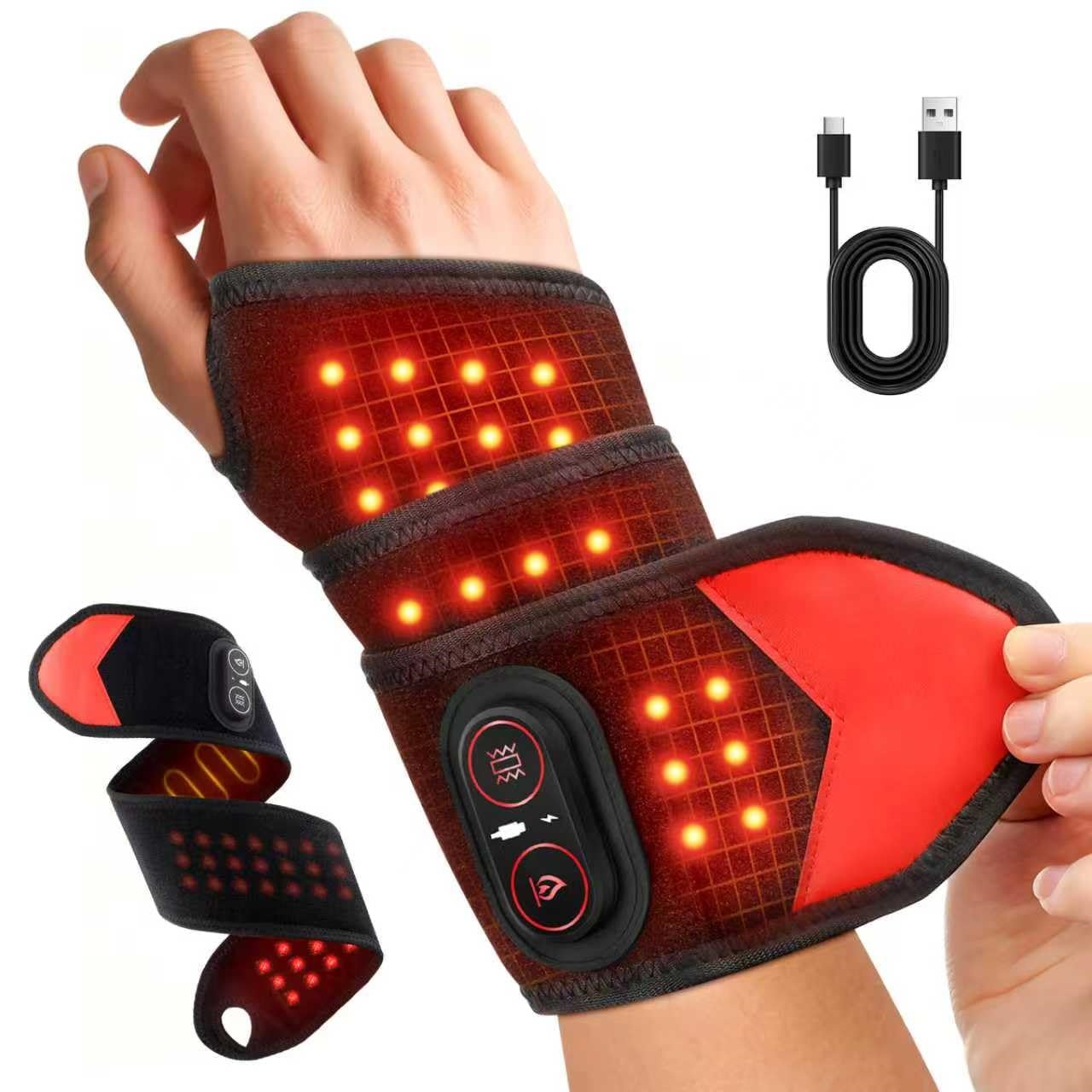 Balutan Terapi Cahaya Merah Po - Wrist Wraps ulasan dan harga
