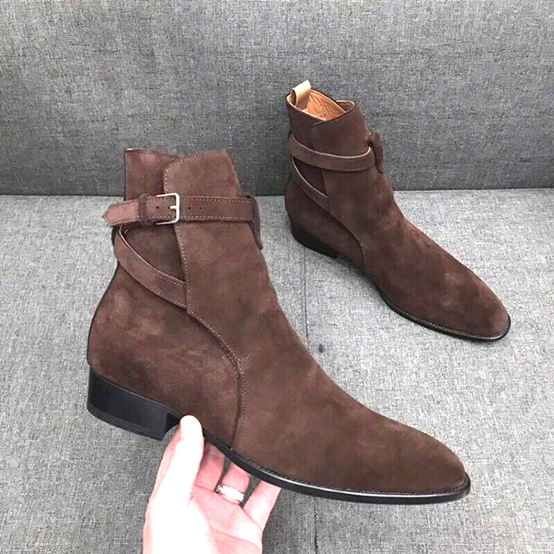 Sepatu Boots Kulit Suede Sapi  - Crossfit Belt ulasan dan harga