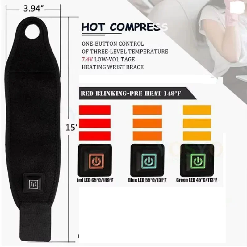 Alat Pijat Tangan dengan Peman - Wrist Wraps ulasan dan harga