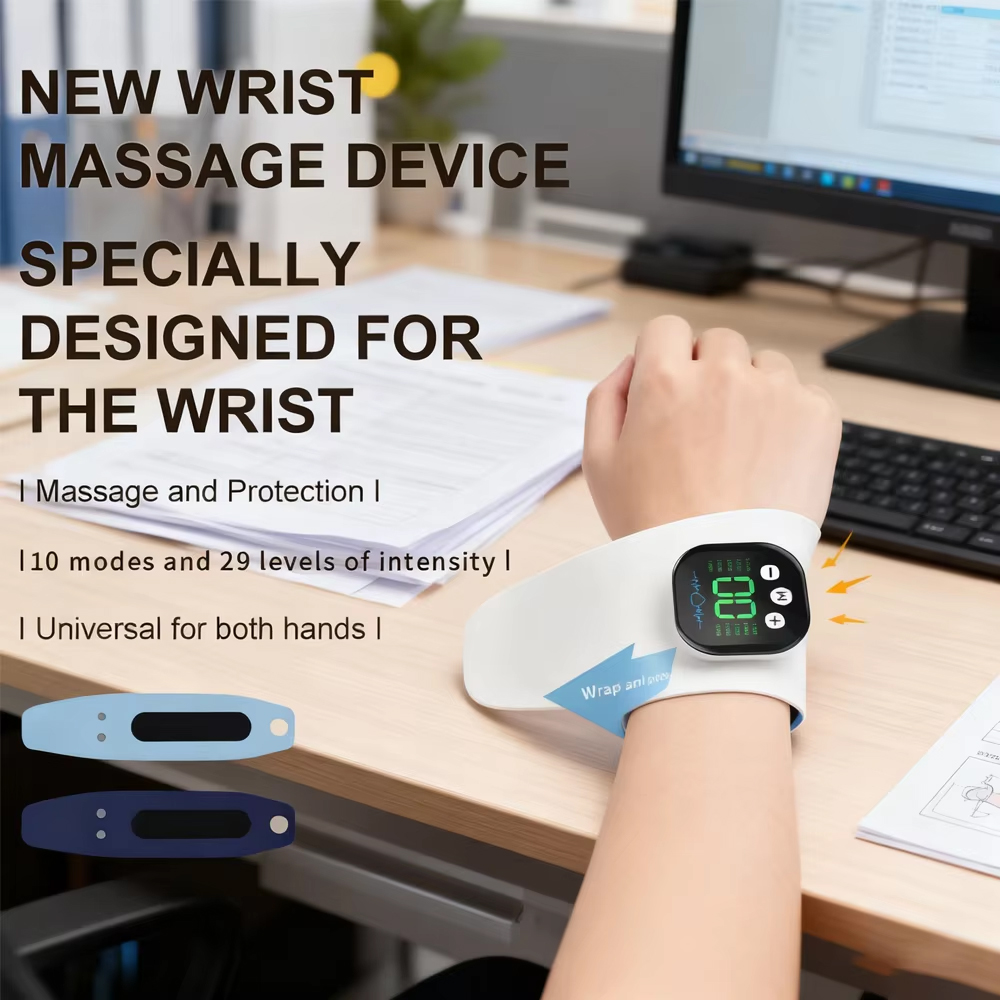 EMS Alat Pijat Tangan Elektrik - Wrist Wraps ulasan dan harga