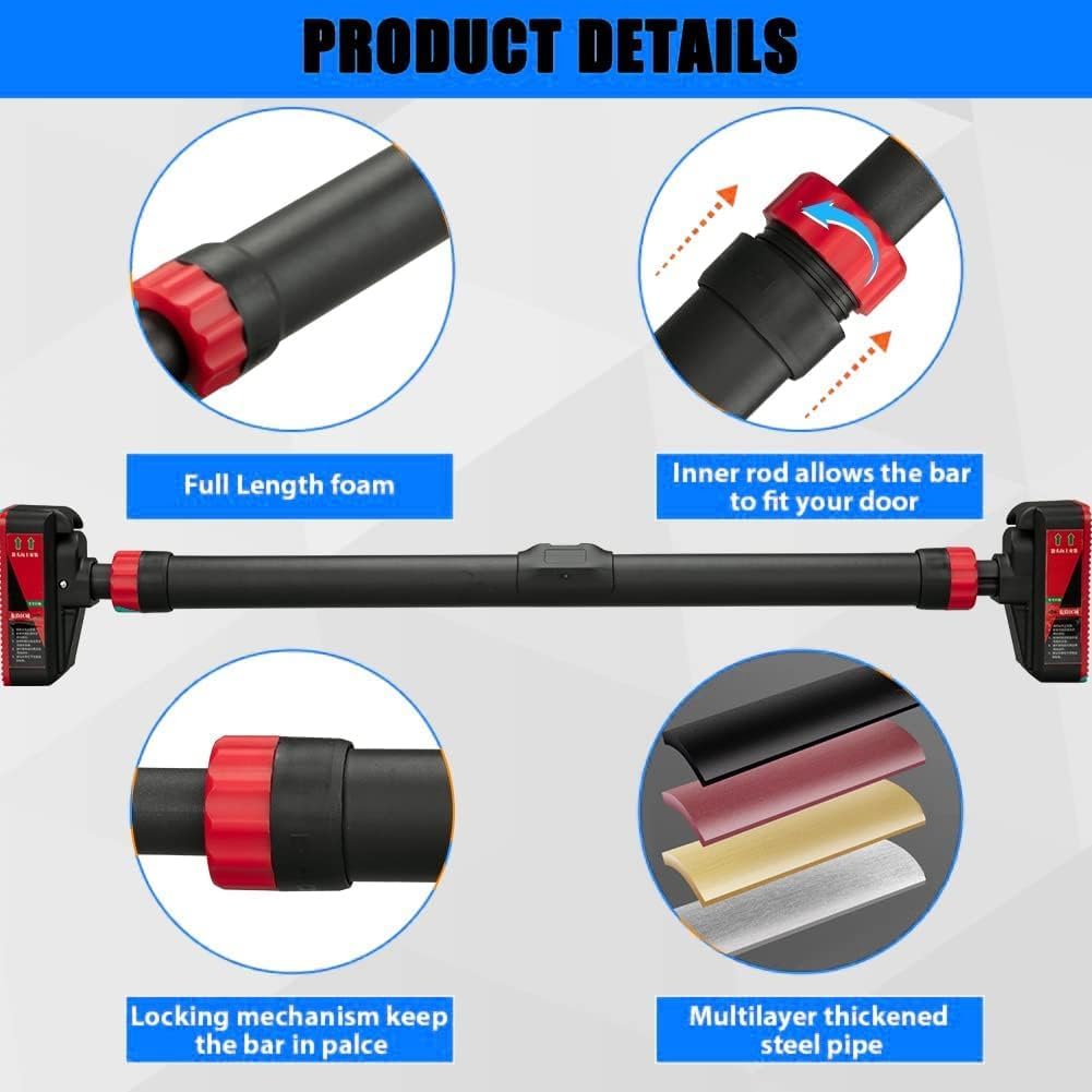 Pull Up Bar untuk Pintu, Bar P - Pull Up Bar ulasan dan harga